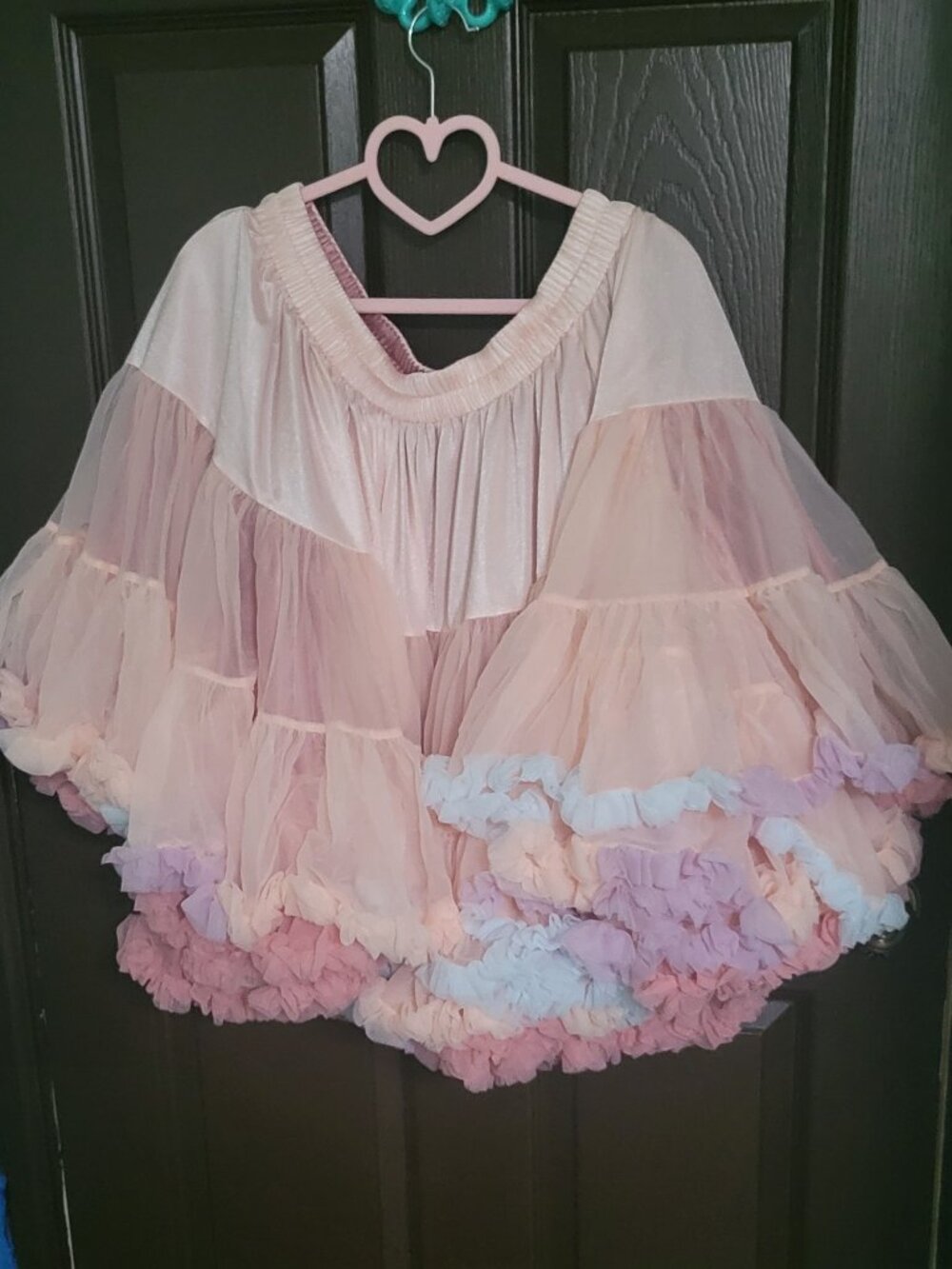 Ultra Soft Pastel Rainbow Petticoat